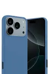 Apple iPhone 17 Pro Max First Silikon - Mavi-2