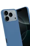 Apple iPhone 17 Pro Max First Silikon - Mavi-3