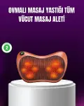 Ergonok Derin Yoğurmalı Boyun Bel Sırt Masaj Cihazı Priz Çakmak Girişli-1
