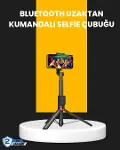Canlı Yayın ve Fotoğraf İçin Tripodlu Telefon Tutucu-1