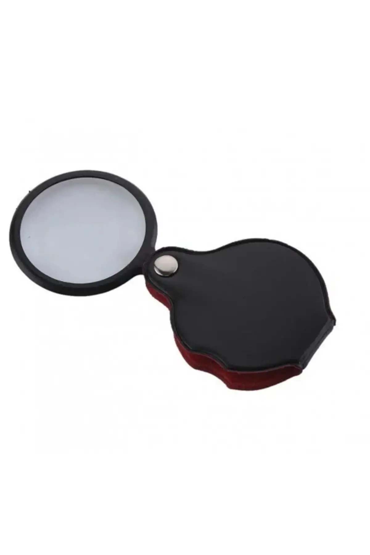 5x50mmni Büyüteç,cepte Taşınan,optik Lens Katlanabilir Deri Kaplamaxx1051