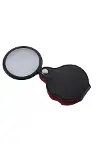 5x50mmni Büyüteç,cepte Taşınan,optik Lens Katlanabilir Deri Kaplamaxx1051-1