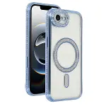 Apple İphone 16e Joke Simli Magneticsafe Kılıf - Mavi-1