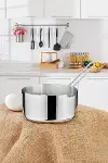 14 Cm Orta Boy Lüx Paslanmaz Çelik Sütlük & Sosluk & Kaçerola-3