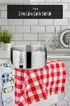 14 Cm Orta Boy Lüx Paslanmaz Çelik Sütlük & Sosluk & Kaçerola-1