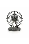 Büyük Metal Dönme Dolap Biblosu (Krom & Bakır)-3