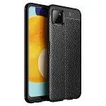 Samsung Galaxy A22 Kılıf Auto Focus Kapak - Siyah-1