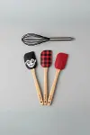4’lü Silikon Spatula ve Çırpıcı Seti Karışık Renk-2