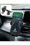 360° Döner Araç Telefon Tutucu Otomatik Kilit Mekanizmalı Stand-1