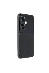 Oppo Reno 11F Kılıf Auto Focus Karbon Kapak - Siyah-2