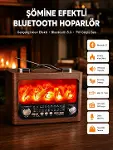 Solar Şarjlı Şöne Işıklı Bluetooth Hoparlör – Radyo, USB, TF Kart Destekli-1