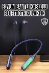 Yeni Nesil Bluetooth Kulaklık Kablolu Kulak İçi Dijital Göstergeli-1