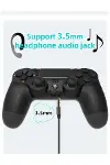 Ps4 Kol Wireless Bt Kablosuz Oyun Kolu Ps4 Joystick Tablet Telefon Pc Uyumlu Titreşimli Oyun Kolu-3