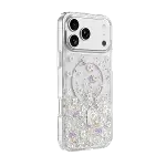 Onegif Apple İphone 17 Pro sk Simli Magsafe Kapak - Desen 2-3