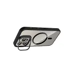 Joko Apple İphone 15 Pro Max Rem Lensli Magsafe Standlı Kapak - Siyah-3