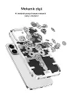 Apple iPhone 13 Pro Max Kılıf Mekanik Bumper Kapak - Yeşil-3
