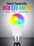 Enerji Verimli Akıllı LED Ampul, Uzaktan Kontrol Özellikli-1
