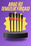5 Parça Araç İçi Tezlik Fırçası Araç İçi-Dışı Tezleme Fırça Seti-1