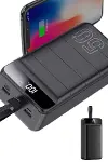 Hızlı Taşınabilir 50.000 Mah Powerbank Led Ekran Android ve İOS Uyumlu Yeni Nesil-2