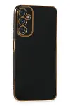 Samsung Galaxy A05S Kılıf Volet Silikon - Siyah-1