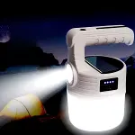 LED Güneş Enerjili Kamp Lambası–2000 Lümen Süper Parlak, 5 Aydınlatma Modlu,USB ile Şarj Edilebilir-1