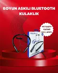 Polygold PG-100 Bluetooth 5.0 Boyun Bantlı Kulaklık – 50 Saat Konuşma Süresi, Type-C Şarj-2