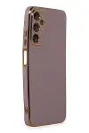 Samsung Galaxy A05S Kılıf Volet Silikon - Mor-2