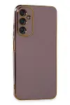 Samsung Galaxy A05S Kılıf Volet Silikon - Mor-1