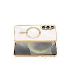 Samsung Galaxy A37 5g Kross Magneticsafe Kapak - Gold-3