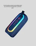 Taşınabilir Mini Bluetooth Hoparlör Güçlü Ses ve Şık Kırmızı Tasarım-4