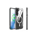 Samsung Galaxy S23 Plus Kılıf Magneticsafe Şeffaf Silikon - Şeffaf-4
