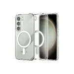 Samsung Galaxy S23 Plus Kılıf Magneticsafe Şeffaf Silikon - Şeffaf-1