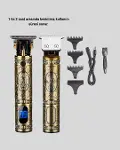 Kablosuz Şarjlı Profesyonel Tıraş Makinesi – 1800 mAh Lityum Pil-4