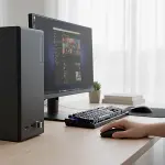 Siyah Renkli Ergonok Sessiz Kablosuz Mouse – USB Alıcılı, Ofis ve Oyun İçin Konforlu Bilgisayar Fare-2