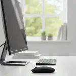 Siyah Renkli Ergonok Sessiz Kablosuz Mouse – USB Alıcılı, Ofis ve Oyun İçin Konforlu Bilgisayar Fare-3