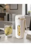 USB Şarjlı Mini Smoothie Blender Pratik Meyve Karıştırıcı 350 ML-1