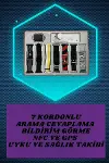 7 Kordonlu Akıllı Saat Ve 3.Nesil Kulaklık Dokunmatik Ekran Sesli Görüşme Yapabilen-3
