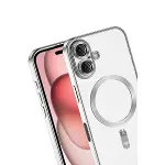 Apple İphone 17 Kross Magneticsafe Kapak - Gümüş-3