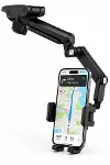 Araç İçi Dikiz Aynası Telefon Tutucu 360° Döner Ayarlanabilir Katlanabilir-2