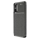 Xiao Poco X7 Pro Kılıf Auto Focus Karbon Kapak - Siyah-2