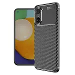 Xiao Poco X7 Pro Kılıf Auto Focus Karbon Kapak - Siyah-1