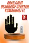 Kumandalı El Led Araba İçi 4 Farklı Mod El Orta Parmak Led-1