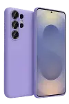 Samsung Galaxy S26 Ultra Nano içi Kadife Silikon - Lila-1