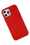 Apple iPhone 12 Pro Max Kılıf Asya Deri Silikon - Kırmızı-3