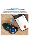 Q28 2x 2 Eşleşmeli Motosiklet Kask Bluetooth Kulaklık 1080p Kamera Su Geçirmez Intercom-4