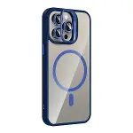 Joko Apple İphone 14 Pro Max Rem Lensli Magsafe Standlı Kapak - Lacivert-2
