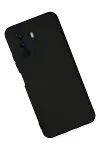 Huawei Nova Y70 Kılıf Nano içi Kadife Silikon - Siyah-3
