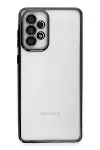 Samsung Galaxy A53 5G Kılıf Razer Lensli Silikon - Siyah-2