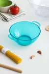 Akrilik Aquamarin Mini Pirinç Süzgeçi & Bakliyat Süzgeçi (3 SU BARDAĞI ÖLÇÜLÜ)-2