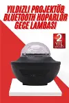 Masa ve Gece Lambası Renkli Projektör Işıklı Disko Topu Bluetooth Hoparlör-2